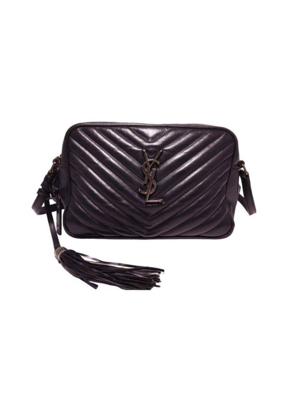 Saint Laurent Lambskin Shoulder Bag